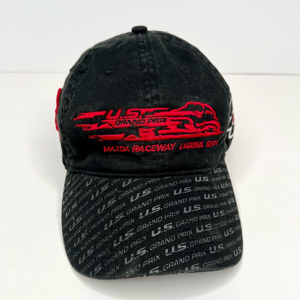 Vintage US Grand Prix Mazda Raceway Laguna Seca Baseball Cap Vintage US Grand Prix Mazda Raceway Laguna Seca Baseball Cap